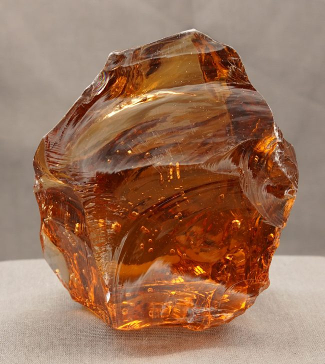 Gem Lion's Heart "Heart" Monatomic Andara Crystal 428.0 g. - Image 4