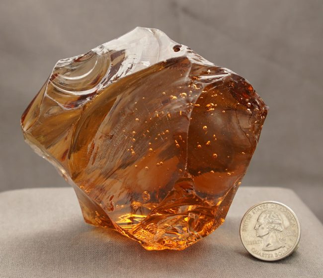 Gem Lion's Heart "Heart" Monatomic Andara Crystal 428.0 g. - Image 7
