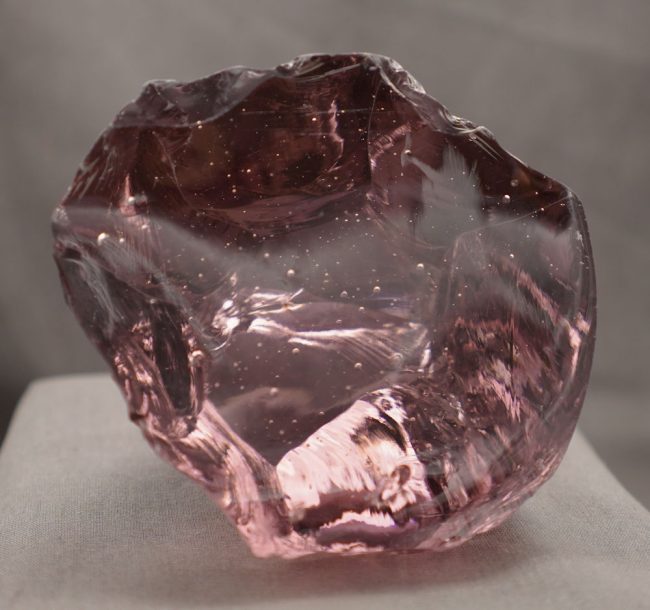 Rare Gem Rose de France "Heart" Monatomic Andara Crystal 996.0 g. - Image 3