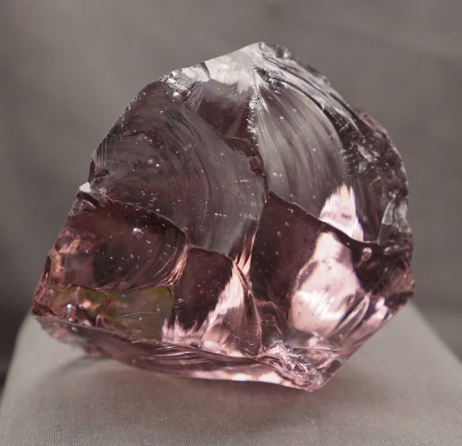 Rare Gem Rose de France "Heart" Monatomic Andara Crystal 996.0 g. - Image 5