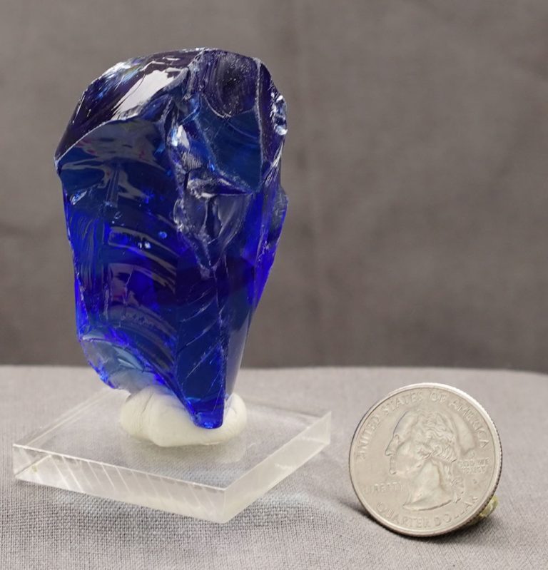 Gem Elestial Sapphire/Tanzanite Fire Monatomic Andara Crystal 66.1 g. - Image 5