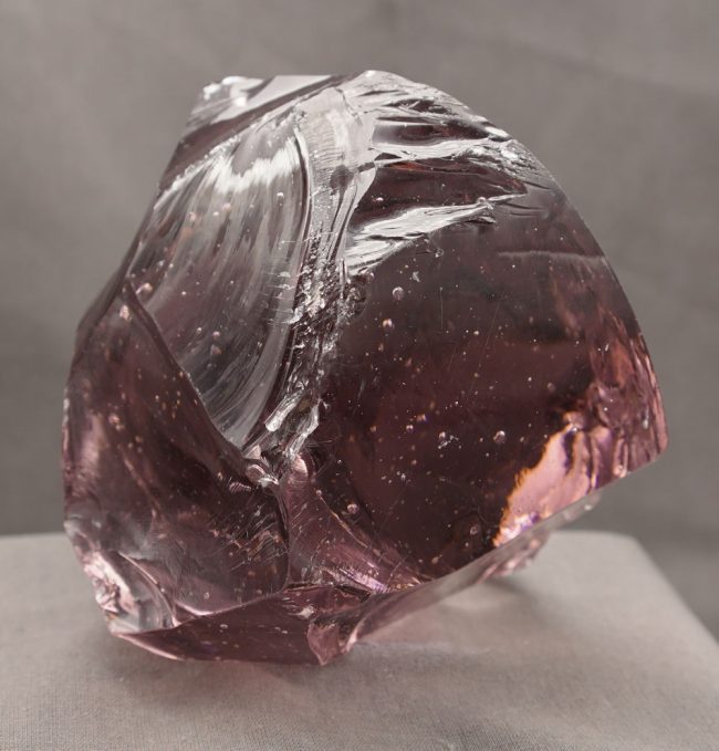 Rare Gem Rose de France "Heart" Monatomic Andara Crystal 996.0 g. - Image 6