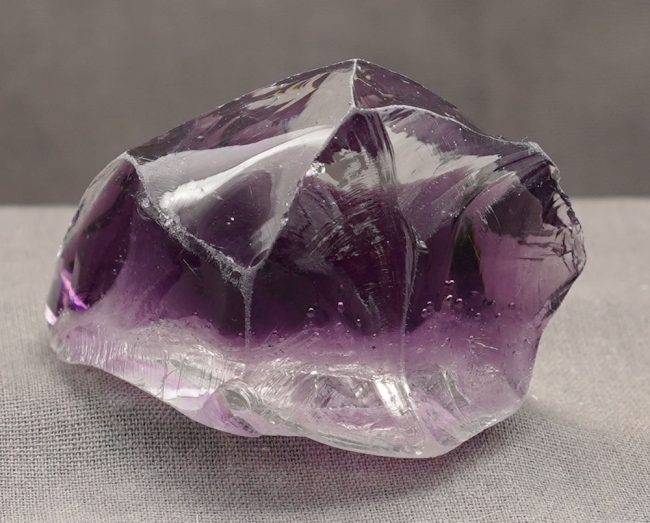 Rare Gem Bicolor Sovereign Amethyst/Cosmic Ice Monatomic Andara Crystal 76.2 g.
