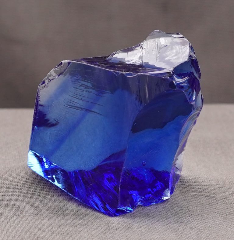 Gem Banded Elestial Sapphire/Tanzanite Fire Monatomic Andara Crystal 60.5 g.