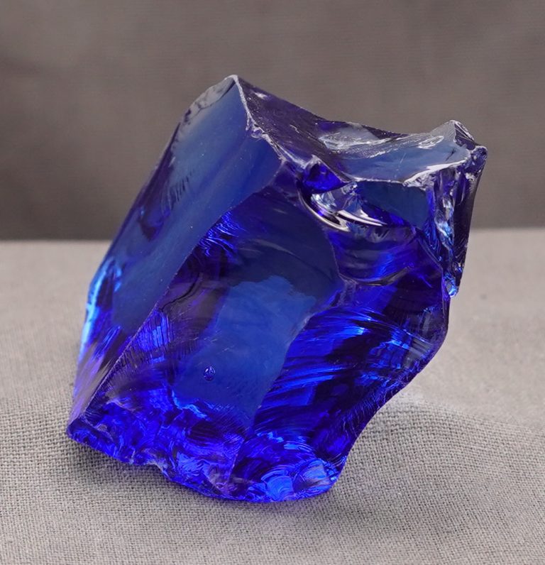 Gem Banded Elestial Sapphire/Tanzanite Fire Monatomic Andara Crystal 60.5 g. - Image 3