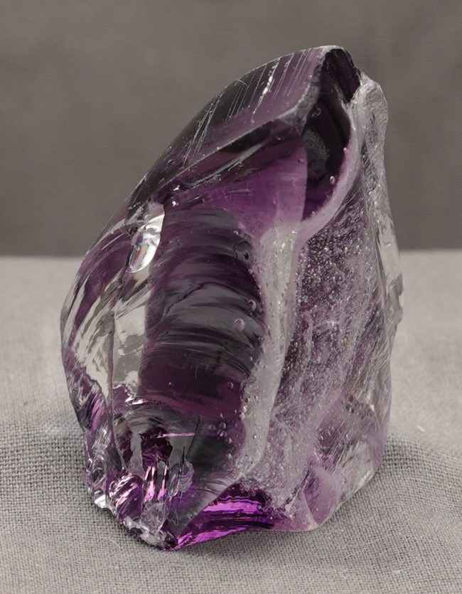 Rare Gem Bicolor Sovereign Amethyst/Cosmic Ice Monatomic Andara Crystal 76.2 g. - Image 4