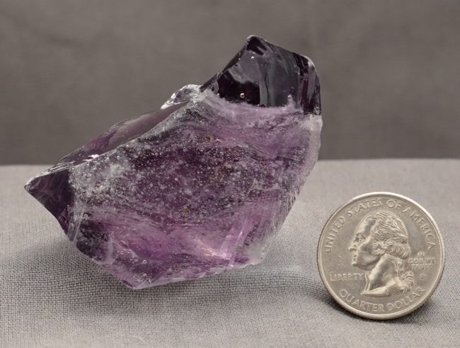 Rare Gem Bicolor Sovereign Amethyst/Cosmic Ice Monatomic Andara Crystal 76.2 g. - Image 5