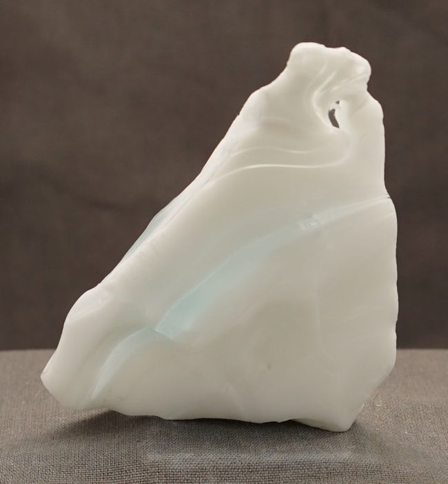 Rare Bicolor "Glacier" Pastel Ice/Oceans Monatomic Andara Crystal 96.2 g. - Image 3