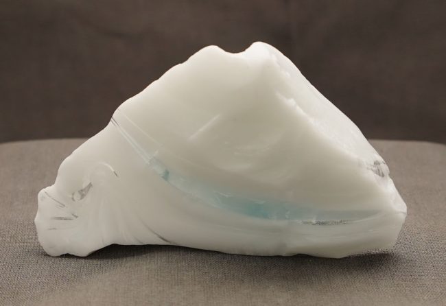 Rare Bicolor "Glacier" Pastel Ice/Oceans Monatomic Andara Crystal 96.2 g.