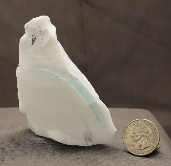 Rare Bicolor "Glacier" Pastel Ice/Oceans Monatomic Andara Crystal 96.2 g. - Image 6