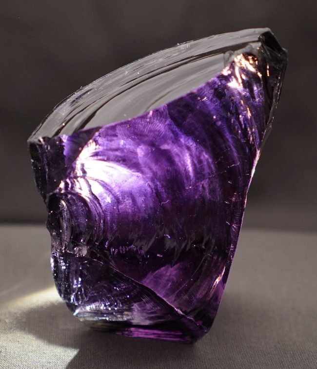 Gem Sovereign Amethyst "Heart" Monatomic Andara Crystal 280.2 g. - Image 6