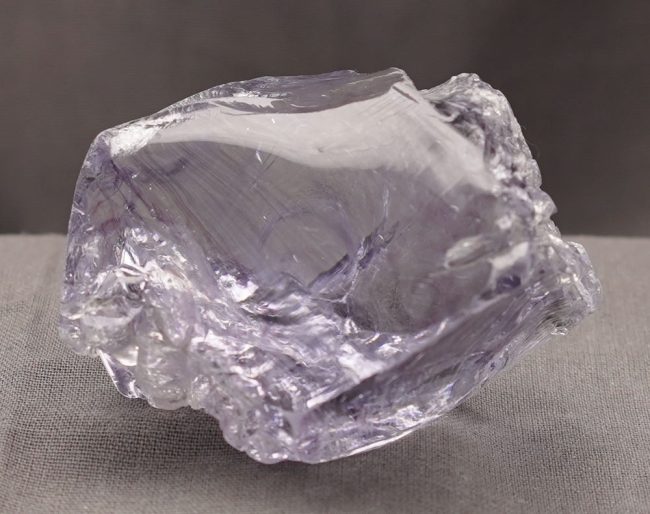 Rare Gem Banded Ascendant Lilac "Heart" with crystals Monatomic Andara Crystal 145.5 g. - Image 6