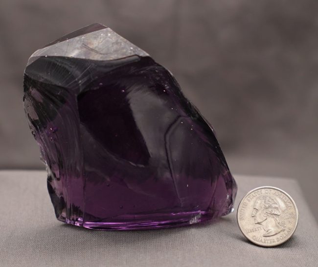 Gem Sovereign Amethyst "Heart" Monatomic Andara Crystal 280.2 g. - Image 10