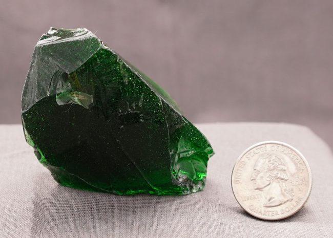 Gem Emerald Shift Sea Foam Monatomic Andara Crystal 105.5 g. - Image 5