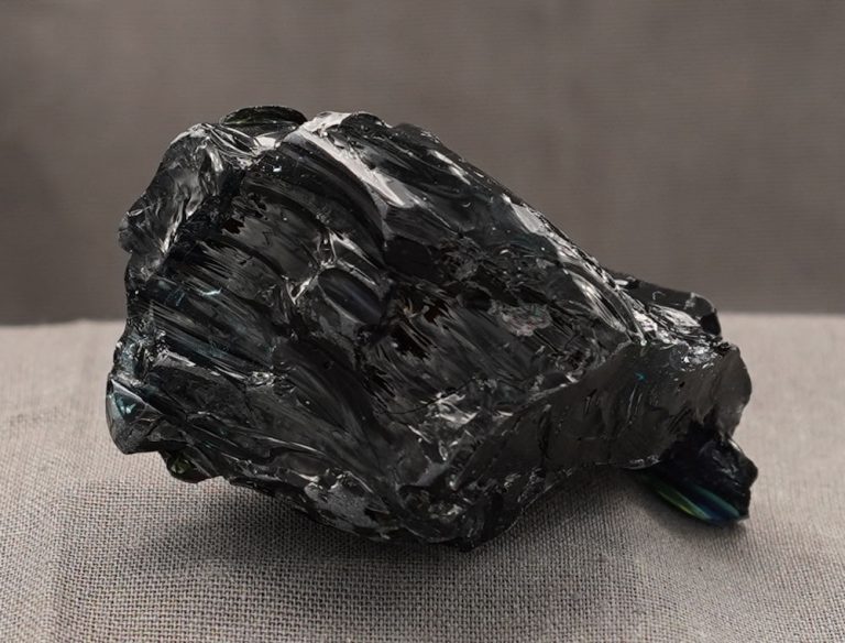 Rare Multi Iridium Black/Elestial Sapphire/Inanna's Wisdom Monatomic Andara Crystal 64.0 g. - Image 2