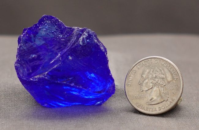 Elestial Sapphire Sea Foam Monatomic Andara Crystal 36.6 g. - Image 4