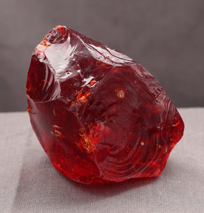 Rare Gem Scarlet Shift "Heart" Monatomic Andara Crystal 168.1 g. - Image 7