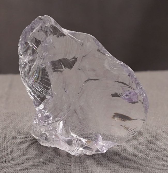 Gem Banded Ascendant Lilac with crystals Monatomic Andara Crystal 30.9 g.