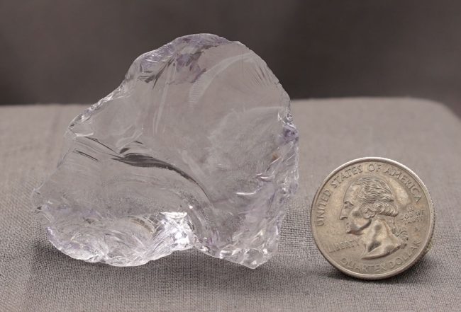 Gem Banded Ascendant Lilac with crystals Monatomic Andara Crystal 30.9 g. - Image 4
