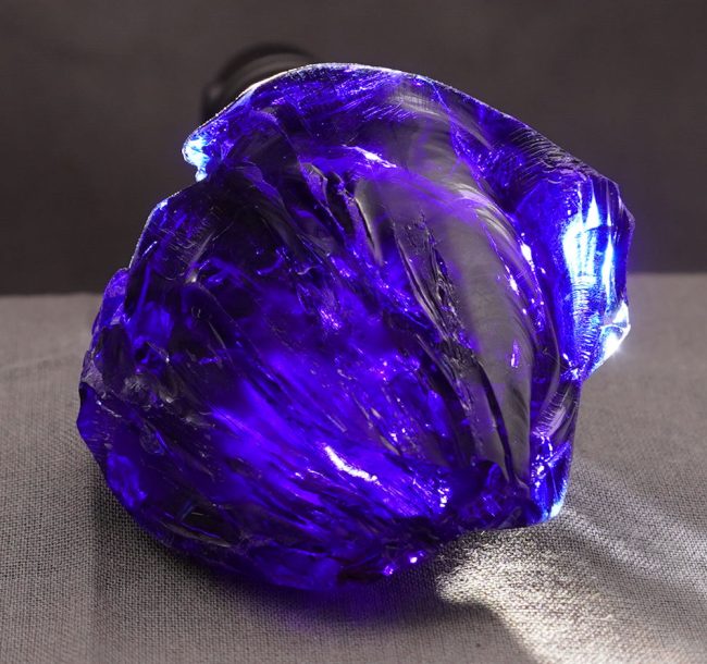 Gem Tanzanite Fire "Heart" Monatomic Andara Crystal 122.4 g. - Image 7