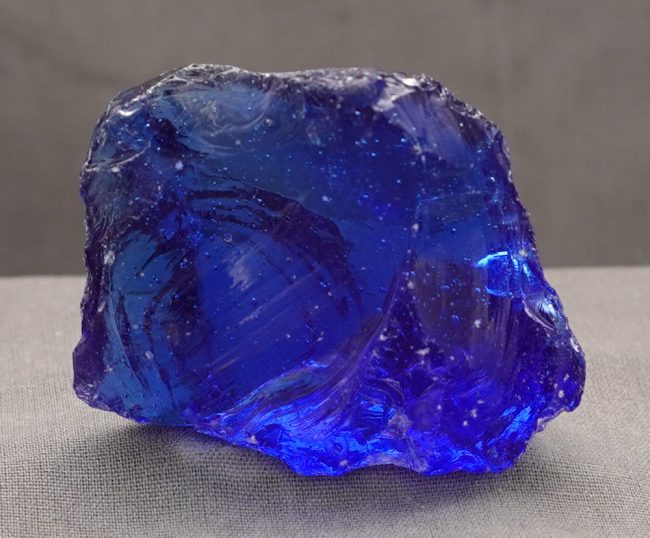 Elestial Sapphire Sea Foam Monatomic Andara Crystal 74.6 g.