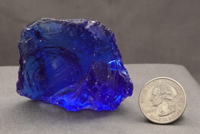 Elestial Sapphire Sea Foam Monatomic Andara Crystal 74.6 g. - Image 5