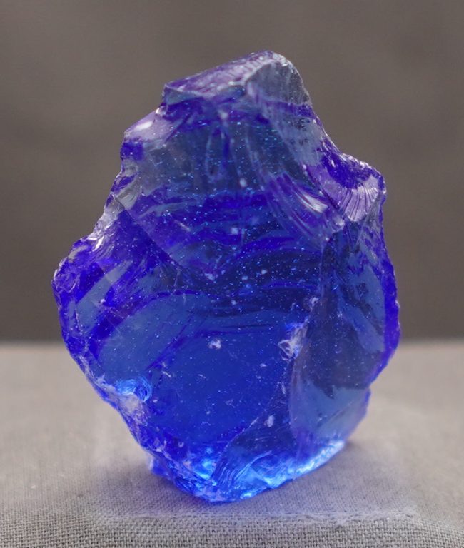 Elestial Sapphire/Tanzanite Fire Sea Foam Monatomic Andara Crystal 52.2 g. - Image 3