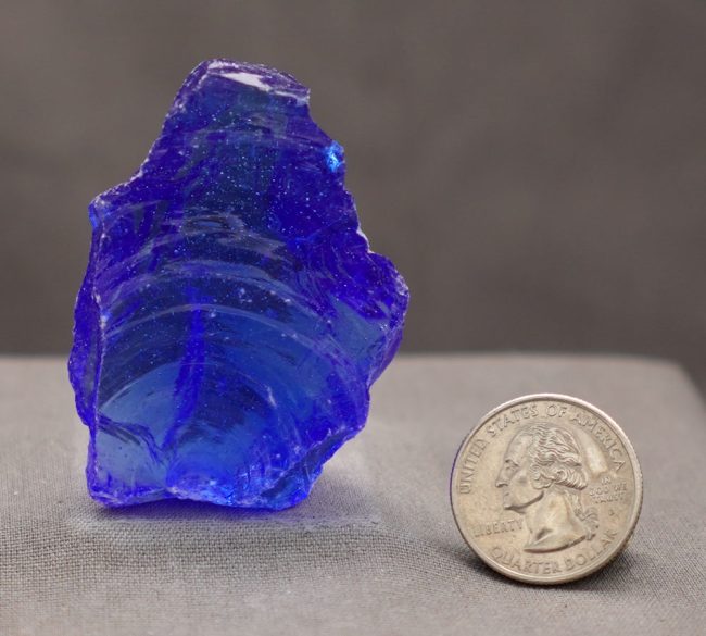 Elestial Sapphire/Tanzanite Fire Sea Foam Monatomic Andara Crystal 52.2 g. - Image 4