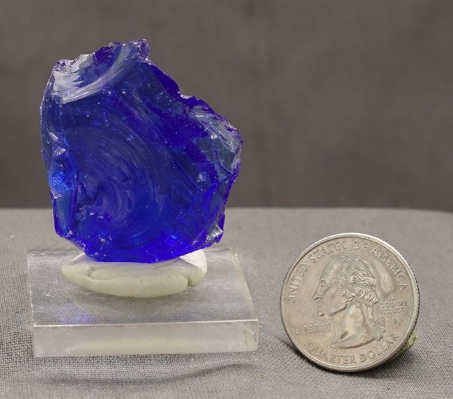 Elestial Sapphire Sea Foam Monatomic Andara Crystal 23.2 g. - Image 4