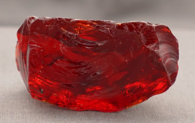 Gem Scarlet Shift Monatomic Andara Crystal 65.2 g.