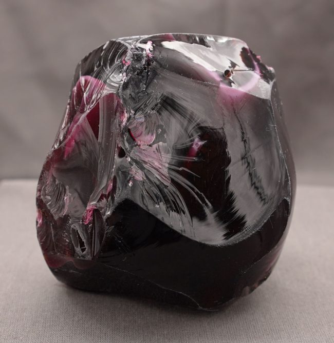 Gem Angel Aura Raspberry "Heart" Monatomic Andara Crystal 646.0 g. - Image 5