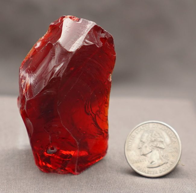 Gem Scarlet Shift Monatomic Andara Crystal 65.2 g. - Image 6