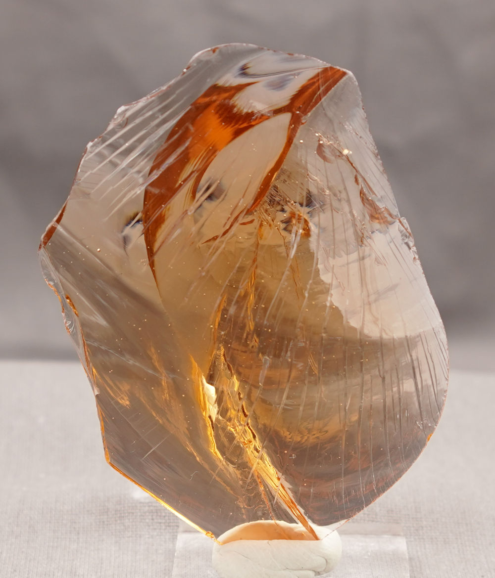 Gem Lemurian Etherium Gold Monatomic Andara Crystal 83.5 g.