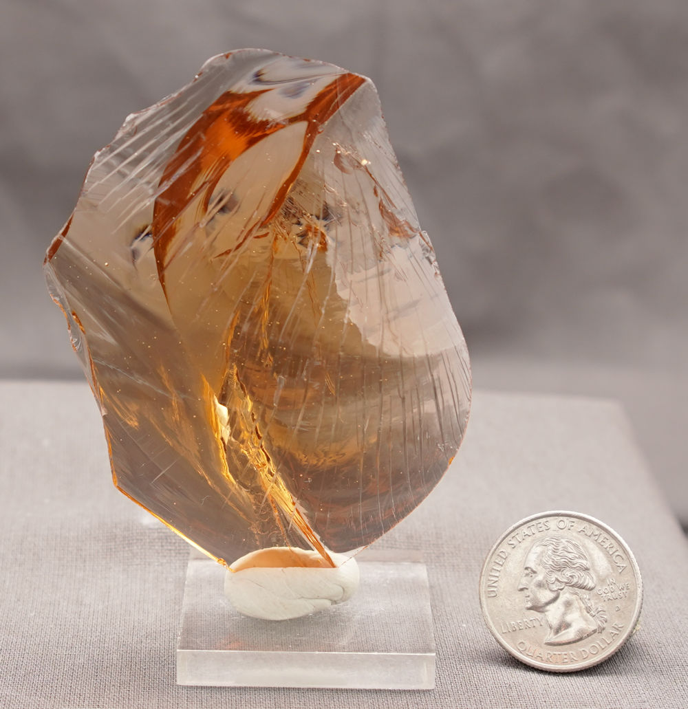 Gem Lemurian Etherium Gold Monatomic Andara Crystal 83.5 g. - Image 6