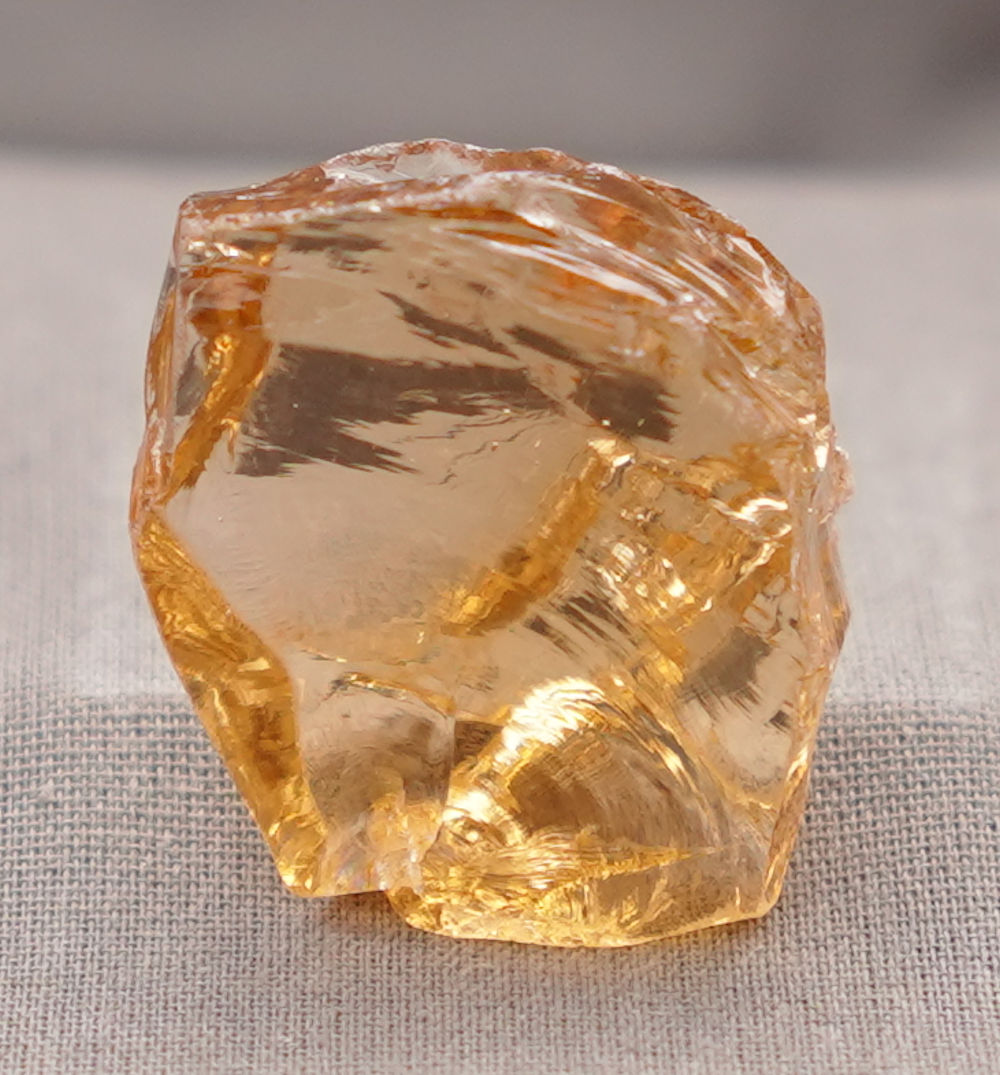 Gem Lemurian Etherium Gold Monatomic Andara Crystal 20.1 g.