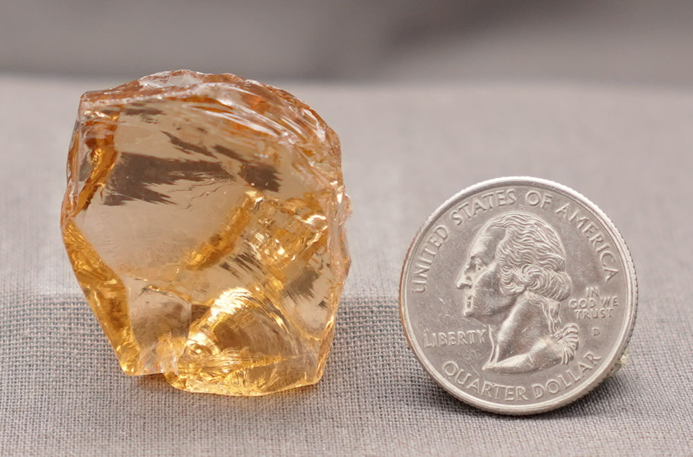 Gem Lemurian Etherium Gold Monatomic Andara Crystal 20.1 g. - Image 5