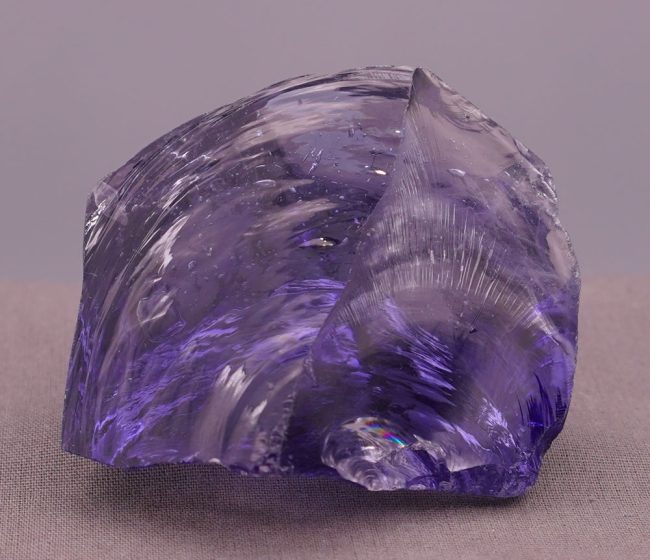 Gem Violet Sovereign Amethyst Monatomic Andara Crystal 168.3 g.