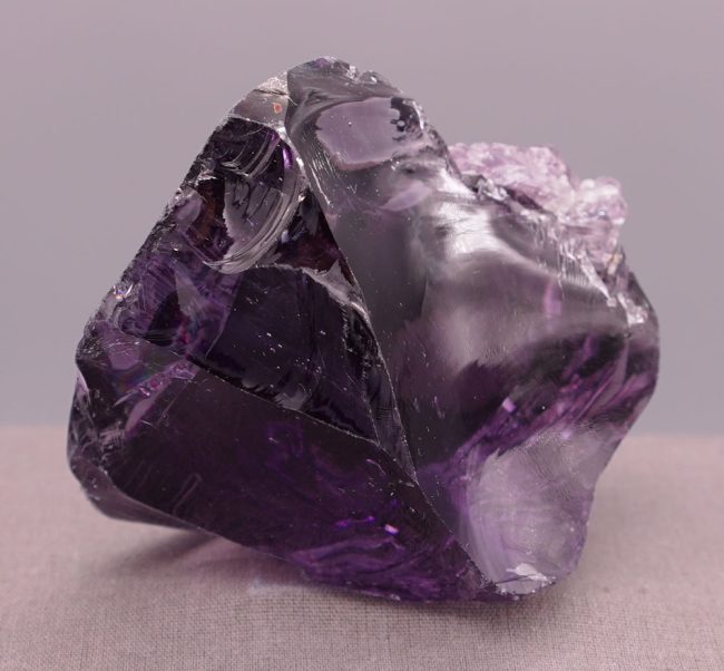 Gem Sovereign Amethyst "Heart" with crystals Monatomic Andara Crystal 295.1 g. - Image 9