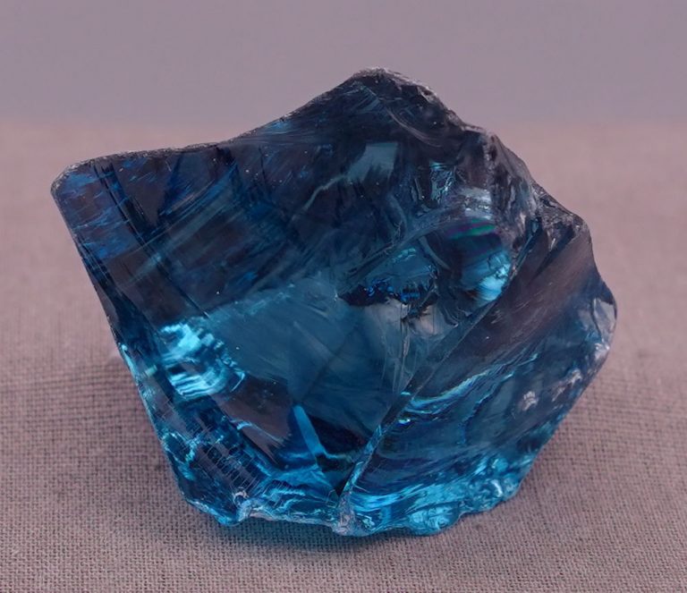 Rare Gem Banded Indigo Elestial Sapphire Monatomic Andara Crystal 50.9 g. - Image 3