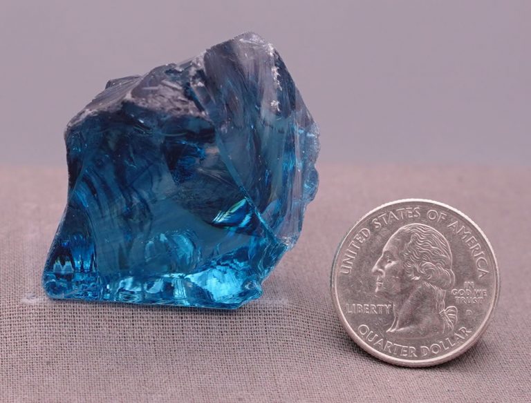 Rare Gem Banded Indigo Elestial Sapphire Monatomic Andara Crystal 50.9 g. - Image 5