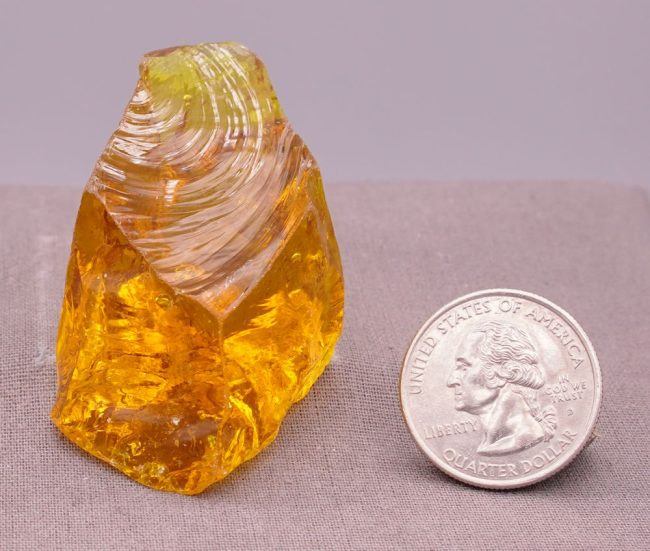 Gem Dynamic Heliodor Monatomic Andara Crystal 51.0 g. - Image 5