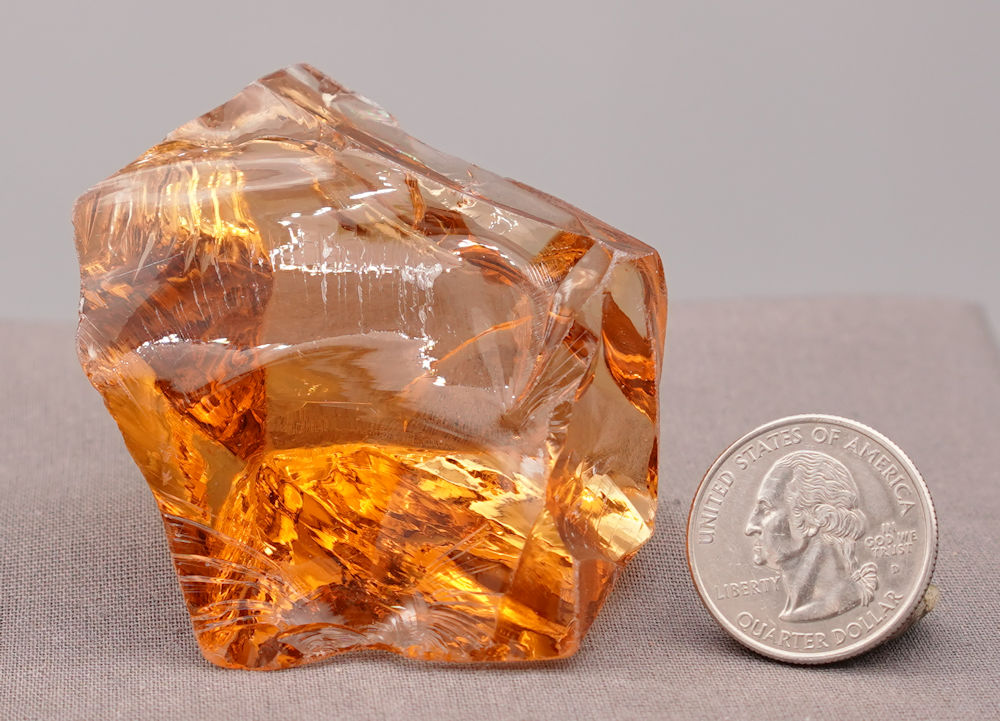 Gem Lemurian Etherium Gold Monatomic Andara Crystal 92.8 g. - Image 5