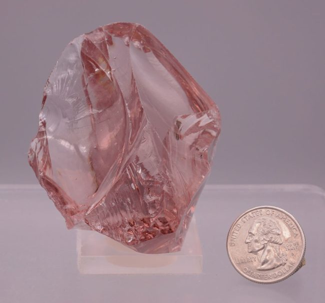 Rare Gem HGW Pink "Heart" Monatomic Andara Crystal 178.9 g. - Image 8