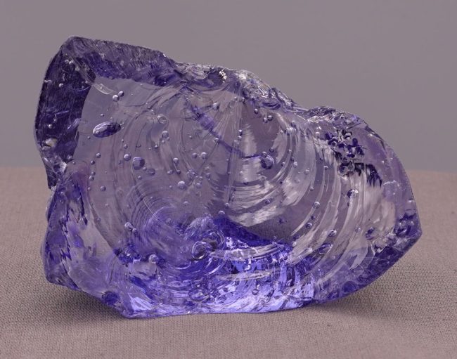 Rare Gem Violet Sovereign Amethyst Sea Foam Monatomic Andara Crystal 135.4 g.