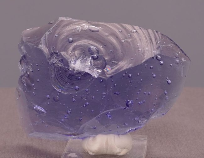 Rare Gem Violet Sovereign Amethyst Sea Foam Monatomic Andara Crystal 135.4 g. - Image 5