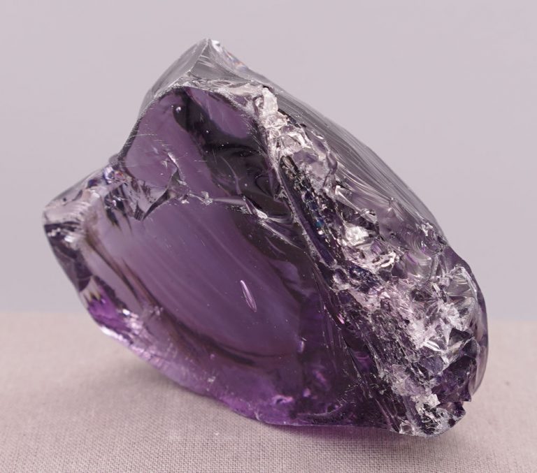 Gem Banded Sovereign Amethyst "Heart" with crystals Monatomic Andara Crystal 224.4 g. - Image 5