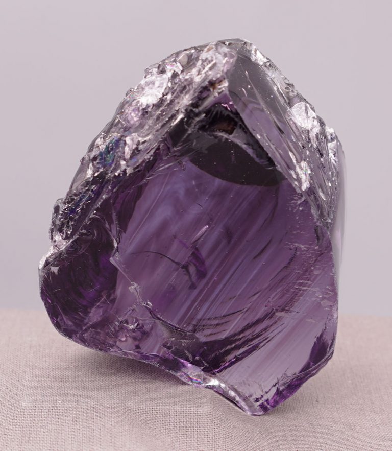 Gem Banded Sovereign Amethyst "Heart" with crystals Monatomic Andara Crystal 224.4 g. - Image 6