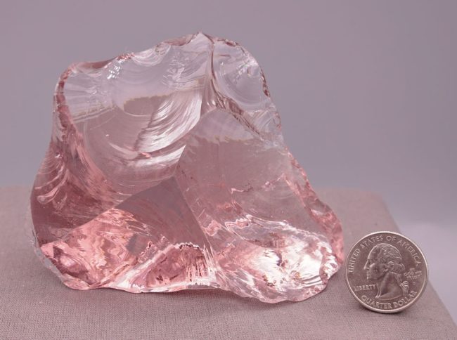 Rare Gem HGW Pink "Heart" Monatomic Andara Crystal 265.2 g. - Image 7