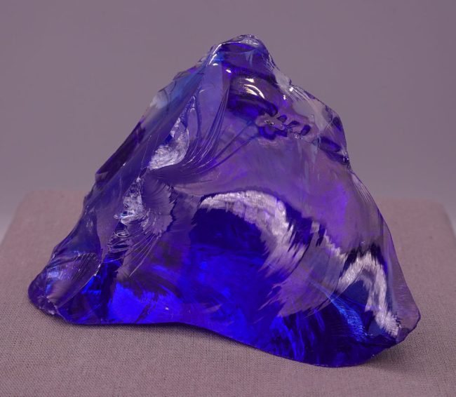 Gem Elestial Sapphire/Tanzanite Fire "Heart" Monatomic Andara Crystal 286.8 g. - Image 6