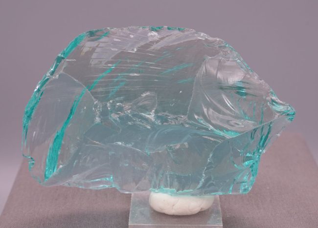 Gem Cyan Angeles "Heart" Monatomic Andara Crystal 256.5 g. - Image 6